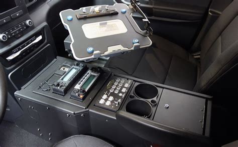 2018 Ford Police Interceptor Utility AWD. . Center console for police interceptor